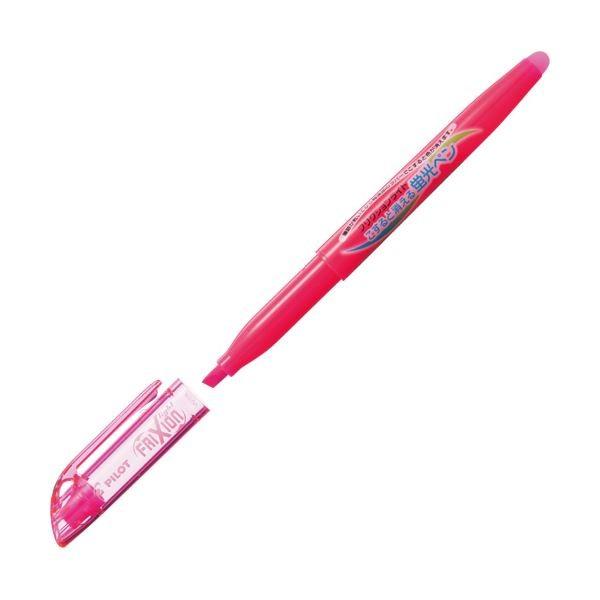 (まとめ) パイロット 蛍光ペン フリクションライトピンク SFL-10SL-P 1本 〔×100セット〕の画像