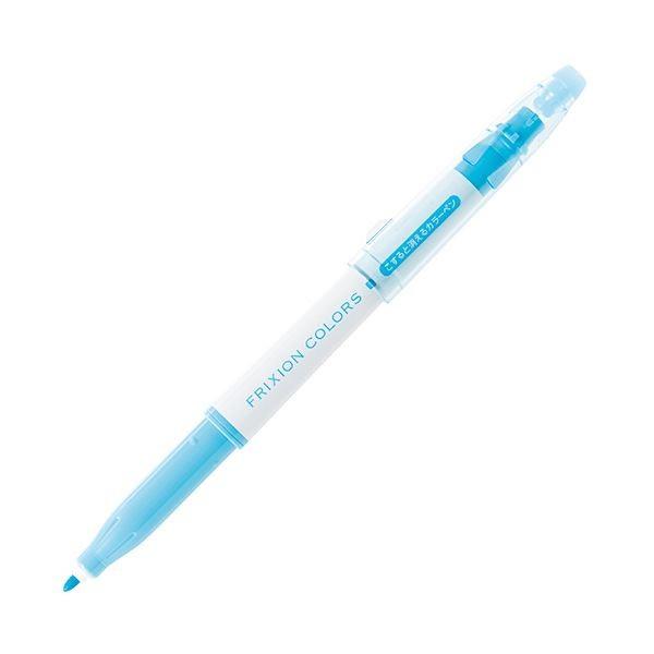 (まとめ) パイロット フリクションカラーズ0.6mm ライトブルー SFC-10M-LB 1本 〔×100セット〕