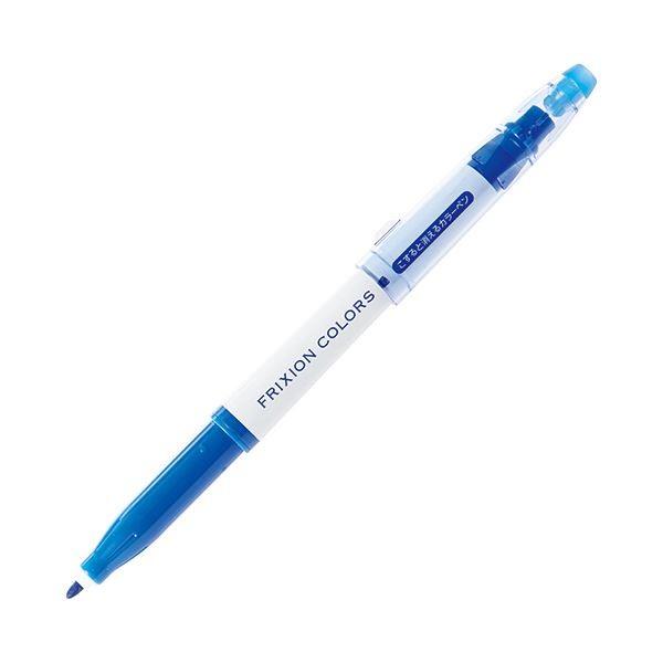 (まとめ) パイロット フリクションカラーズ0.6mm ブルー SFC-10M-L 1本 〔×100セット〕