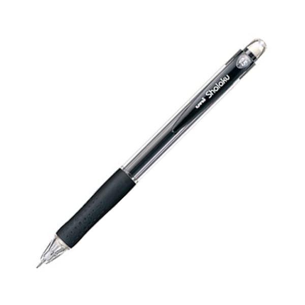 (まとめ) 三菱鉛筆 シャープ SHARPペンシル VERYシャ楽 0.5mm (軸色 黒) M5100.24 1本 〔×100セット〕