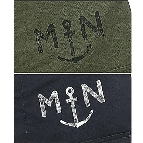 フランスタイプ 海軍 デッキパンツ S オリーブ 綿 コットン100％ ドローコード付き ミリタリーパンツ ミリタリーウェアの画像