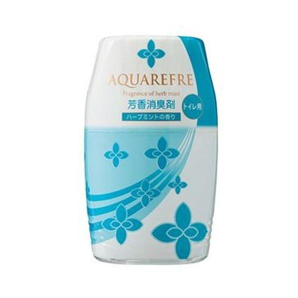 （まとめ）ライオンケミカル アクアリフレ芳香消臭剤 トイレ用 ハーブミントの香り 400ml 1個〔×50セット〕