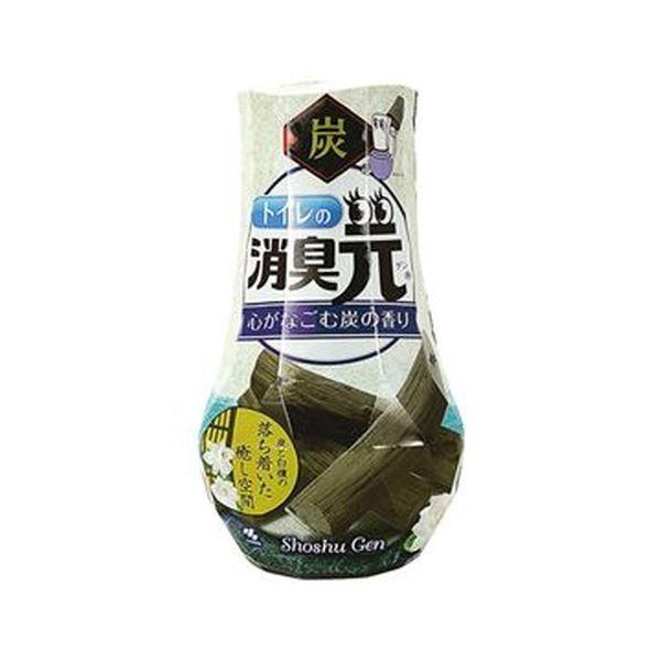 （まとめ）小林製薬 トイレの消臭元心がなごむ炭の香り 400ml 1個〔×20セット〕