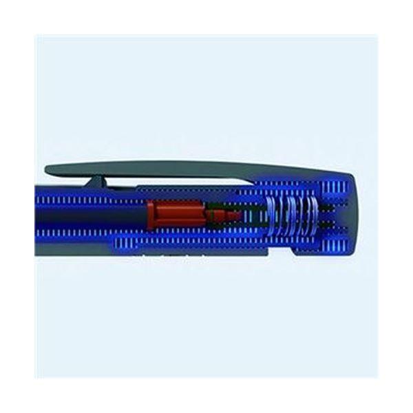 （まとめ）ゼブラ 油性ボールペン ブレン 0.7mm 黒（軸色：白）BA88-W 1セット（10本）〔×10セット〕の画像