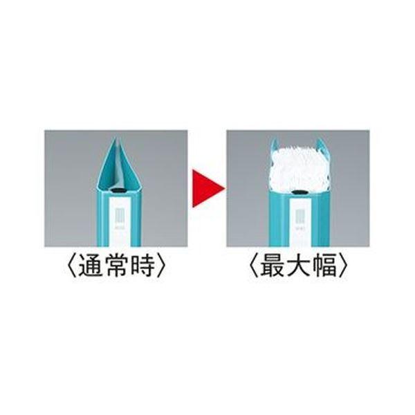 （まとめ）コクヨ クリヤーブック（NEOS） 替紙式 A4タテ 30穴 10ポケット付属 背幅27〜40mm ターコイズブルーラ-NE720B 1冊〔×10セット〕の画像