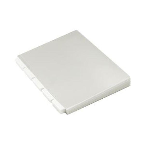 （まとめ）コクヨ ファイリングホルダー（5山見出し）A4 透明 フ-GM750-50T 1箱（10組50枚）〔×5セット〕