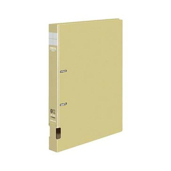 （まとめ）コクヨ DリングファイルS型再生PP表紙 A4タテ 2穴 200枚収容 背幅34mm 黄 フ-FD420NY 1セット（10冊）〔×3セット〕
