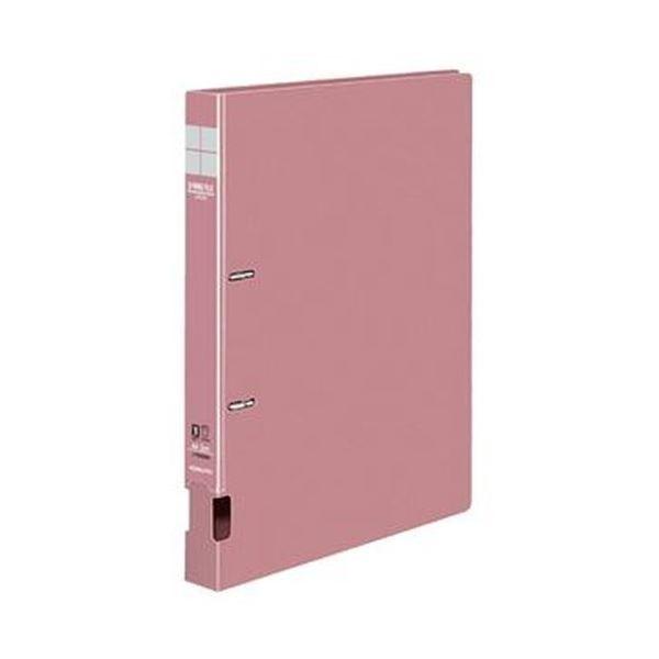 （まとめ）コクヨ DリングファイルS型再生PP表紙 A4タテ 2穴 200枚収容 背幅34mm ピンク フ-FD420NP 1セット（10冊）〔×3セット〕