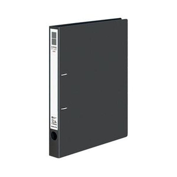 （まとめ）コクヨ Dリングファイル（ER）A4タテ 2穴 200枚収容 背幅34mm ダークグレー フ-UDR420DM 1セット（10冊）〔×3セット〕