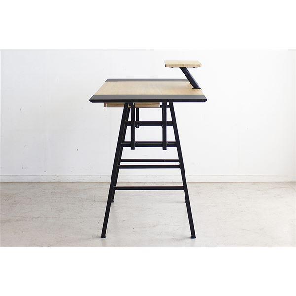 デイ デスク ナチュラル 幅134cm 【組立品】