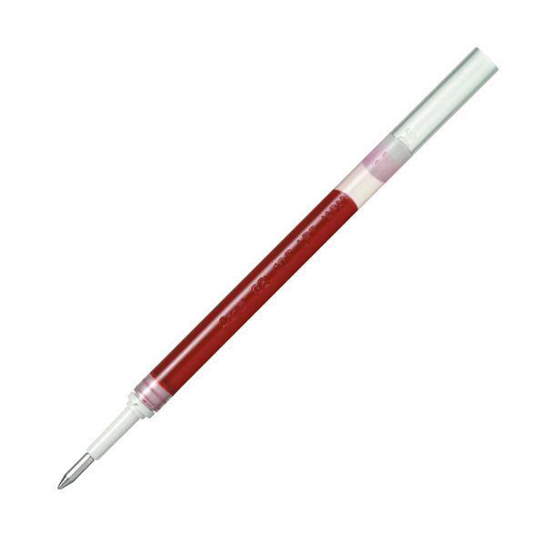 （まとめ）ぺんてる ゲルインクボールペン 替芯 0.7mm 砲弾チップ 赤 エナージェルシリーズ用 XLR7-B 1本 〔×100セット〕