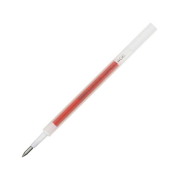 （まとめ）ゼブラ ゲルインクボールペン 替芯 JF-0.3芯 赤 サラサ用 RJF3-R 1本 〔×100セット〕
