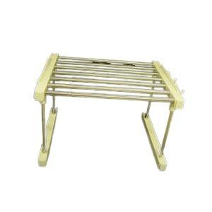 シンク下 収納棚 キッチン収納 約幅315〜545mm 20個組 ステンレス パイプ棚 伸縮式 フック2個付 スタッキング 日本製 セキュア