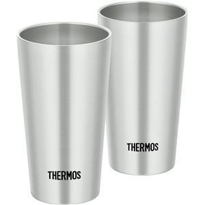 〔6個セット〕 〔THERMOS サーモス〕 真空断熱タンブラー/カップ 〔2個組〕 300ml ステンレス製