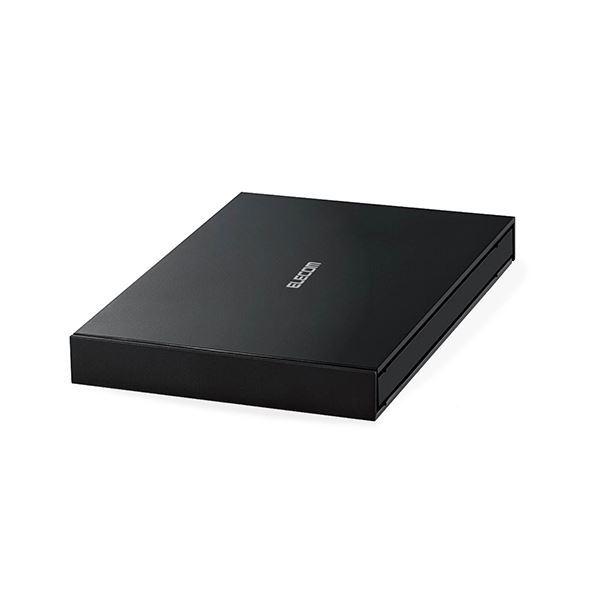 エレコム SSD 500GB 外付け ポータブル USB3.2（Gen1） 耐衝撃 耐振動 ブラック ESD-EJ0500GBKR