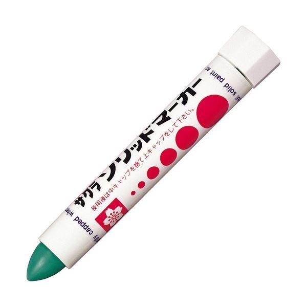 (まとめ) サクラクレパス 油性マーカー ソリッドマーカー みどり SC#29 1本 〔×30セット〕