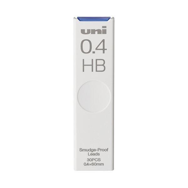 (まとめ) 三菱鉛筆 シャープ替芯 ユニ 0.4mm HB ULS0430HB 1個(30本) 〔×50セット〕