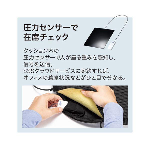 サンワサプライ スマートクッション SNC-CS1-BLEBKの画像
