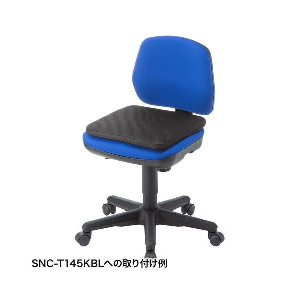 サンワサプライ スマートクッション SNC-CS3-BLEBK ブラックの画像