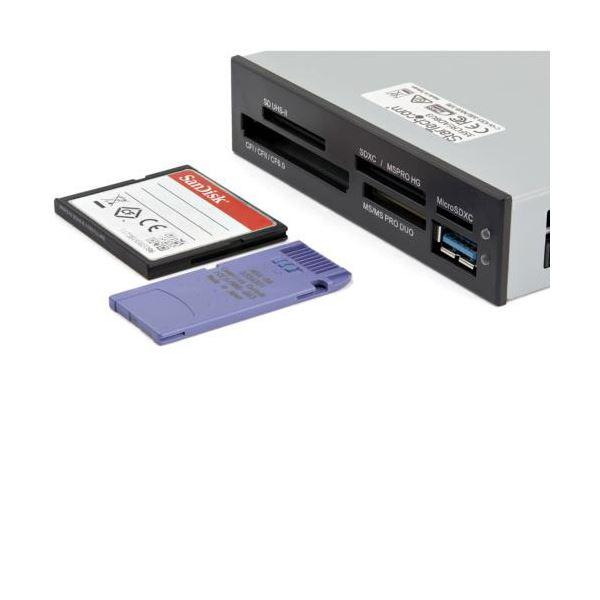 StarTech.com USB 3.0接続 内蔵型マルチカード リーダー／ライター（UHS-II対応） 35FCREADBU31台_3
