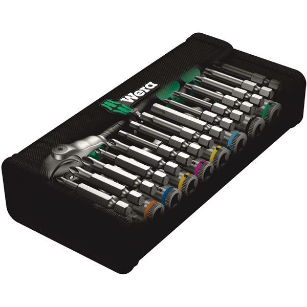 WERA ヴェラ 差込角1/4DR 28点組 ZYKLOP ソケットレンチ セット 004016 工具 ツール DIY 作業工具 道具 レンチ_1