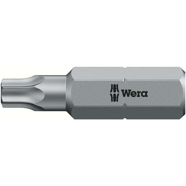 WERA ヴェラ 100本入 トルクスネジ用 ドライバービット 差込6.35mm 刃先サイズTX30 全長25mm 072451 工具 作業工具 ツール DIY