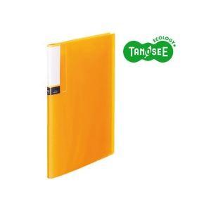 （まとめ）TANOSEE 読みやすい書き付け（澄み切った背部分） A4タテ 12衣嚢 オレンジ色 60冊 ファイル、ケース-文具、ステーショナリー-クリアファイル