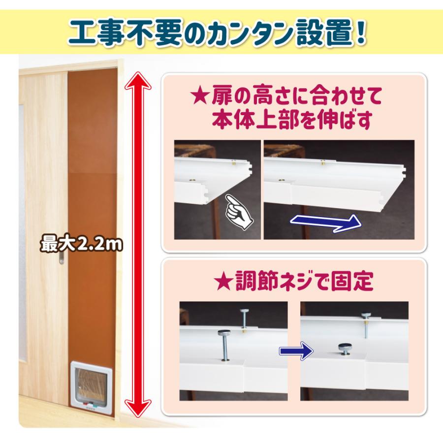 ペットスルーもん 小型犬・猫用 L型ペットドアー (送料無料 ペットスルーもん 小型犬・猫用 L型ペットドアー (送料無料
