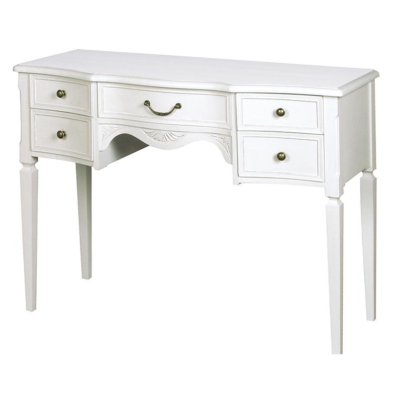 安心の定価販売 デスク 単品 机 ライティングデスク パーソナルデスク おしゃれ かわいい アンティーク調 シャビー 白 ホワイト c 7566 デスク単品 新しい到着 Www Thedailyspud Com
