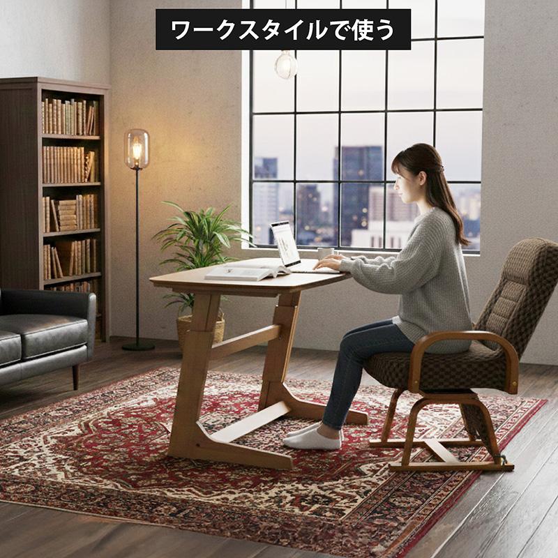 受付11/3迄!!★新品・未開封★高さ調整こたつテーブル・4段階 高さ調整 こたつテーブル 布団付き ヒーターユニット付き 120×60cm 4