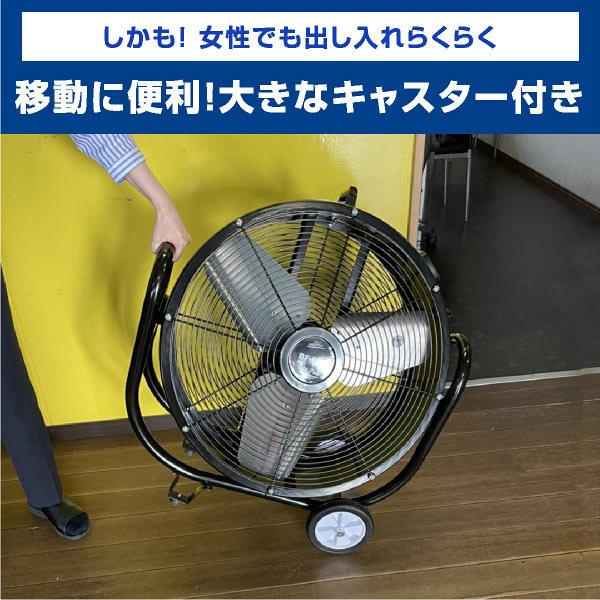 S.Kjapan 業務用扇風機 大型工場扇 工業扇 60cm 全閉式 ビッグファン