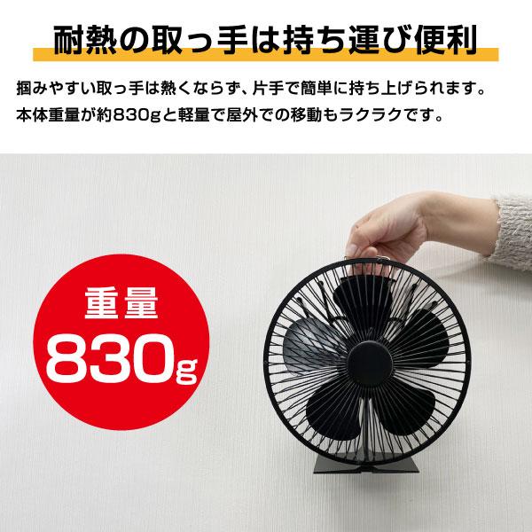 S.Kjapan ガード付きストーブファン カバー付き エコファン 石油