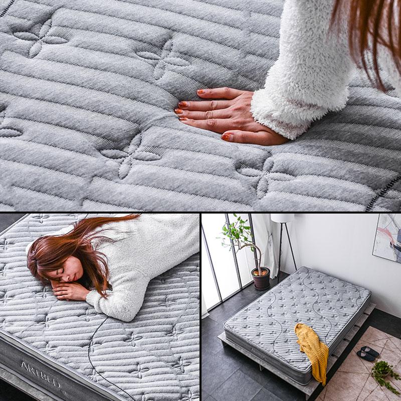 ART ダブルサイズ 高級 固め 硬め ピロートップ付き ポケット