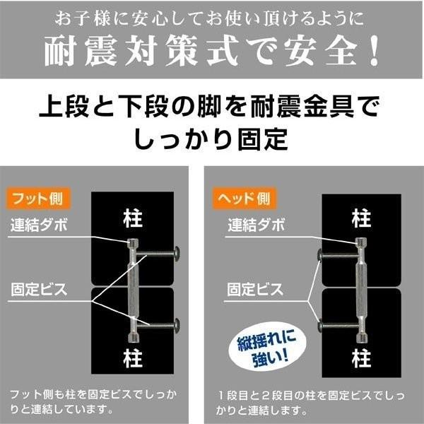 【希少】 エア アートマット2枚付 耐荷重900kg 二段ベッド 2段ベッド 天然木 大臣スペシャルEX 宮付き コンセント・LED照明付 上下空間約1m 学生 社員 寮 下宿 【SKC1100664618】(39072円)