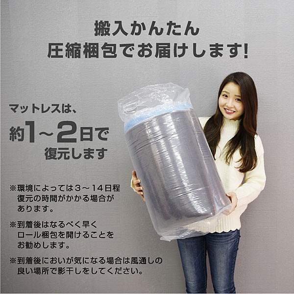 特殊高反発 マットレス シングル 高反発 三つ折り マイクロファイバー マット カバー 洗える 硬め メッシュ グッド Good -ART_6