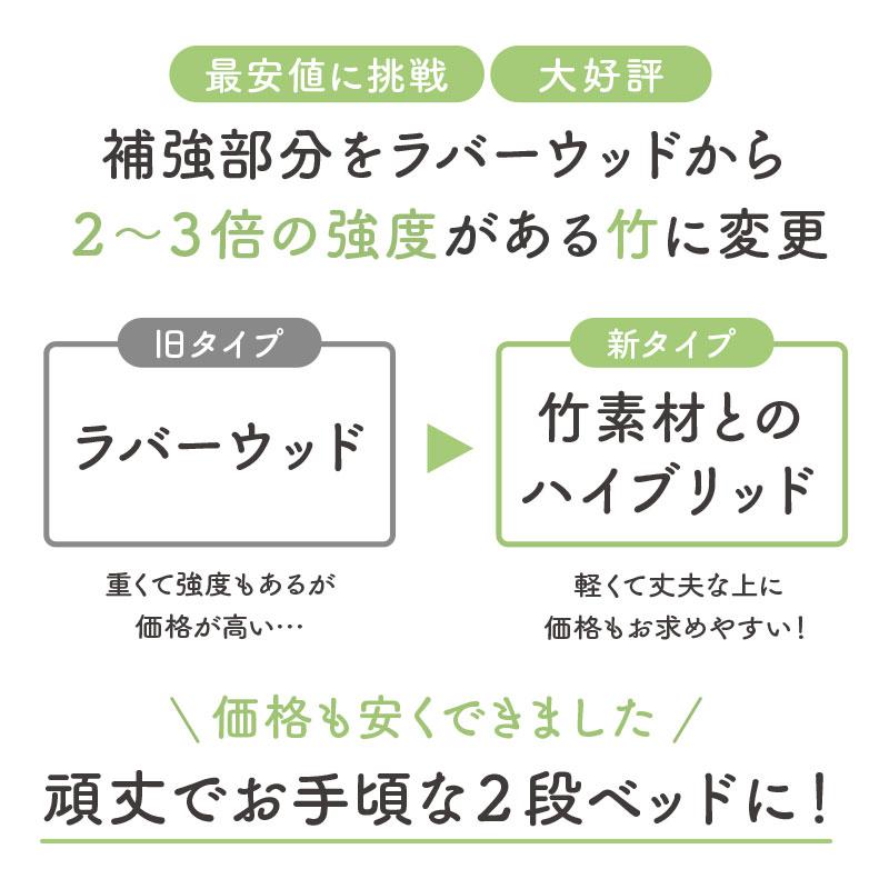 ARTTOWN 最安値に挑戦 二段ベッド 2段ベッド ベッド 耐震 耐荷重300kg 