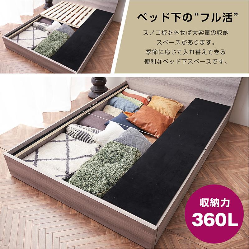 アメリカ家具 3点セット  クイーンサイズベッド＆ドレッサー＆ミラー 三面鏡ドレッサー(ブラウン)｜高級マホガニー家具VENECHIA｜おしゃれ
