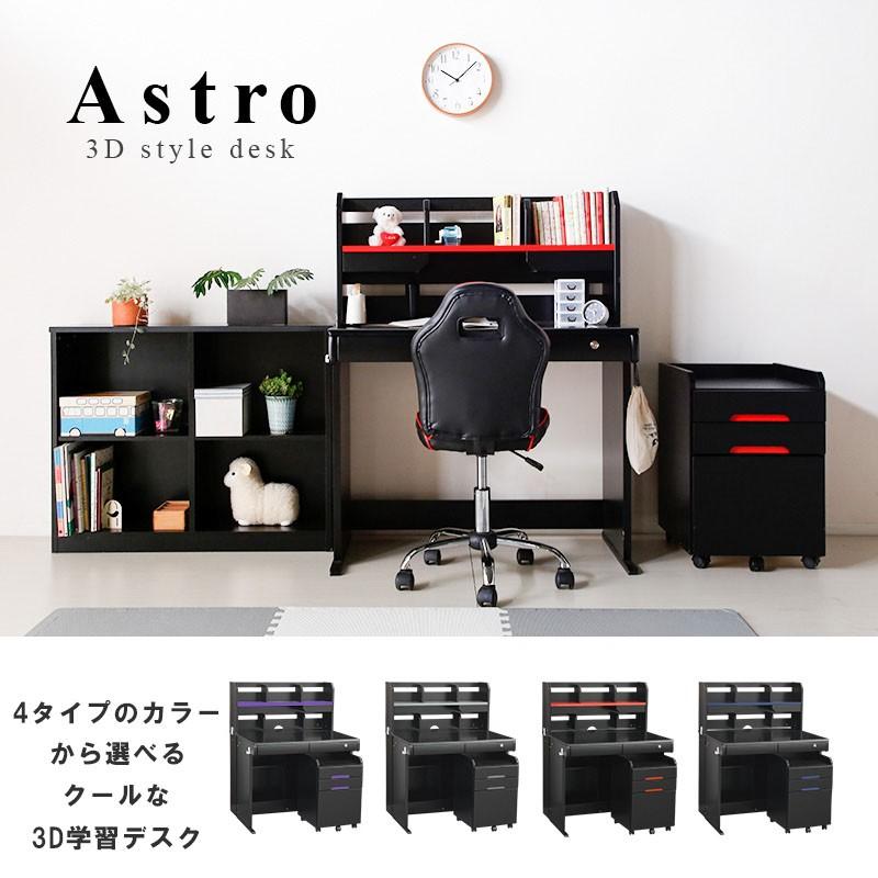 5 5 0時 24時間限定ポイント10倍 子供部屋 アストロ 3dデスク 学習デスクブラック かっこいい Dss 0004 Kagu World 通販 Yahoo ショッピング