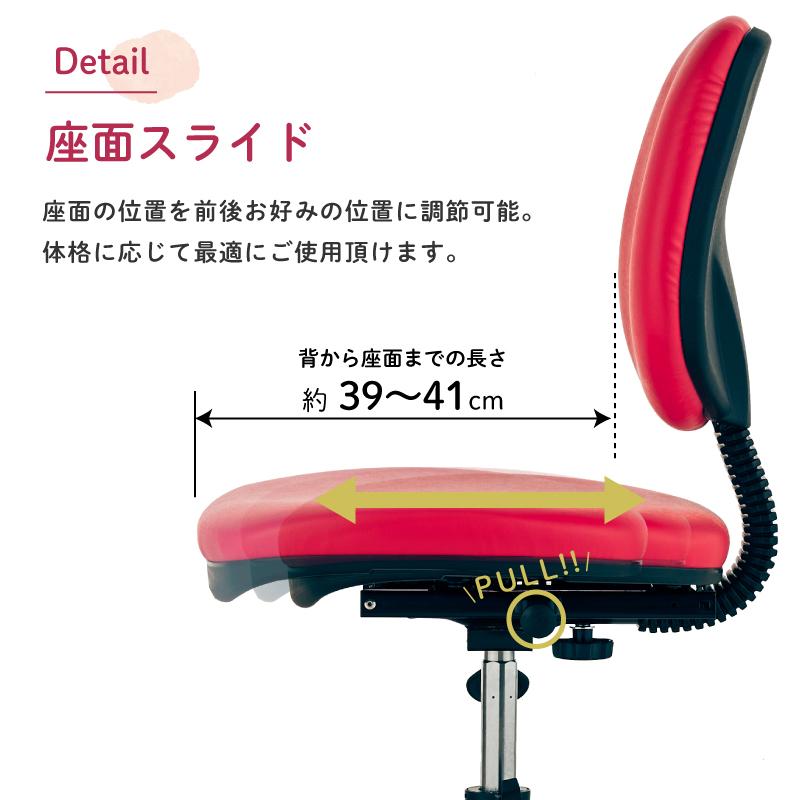 KAGUWORLD 学習チェア キッズ 子供部屋 回転チェア Wissen ヴィッセン 