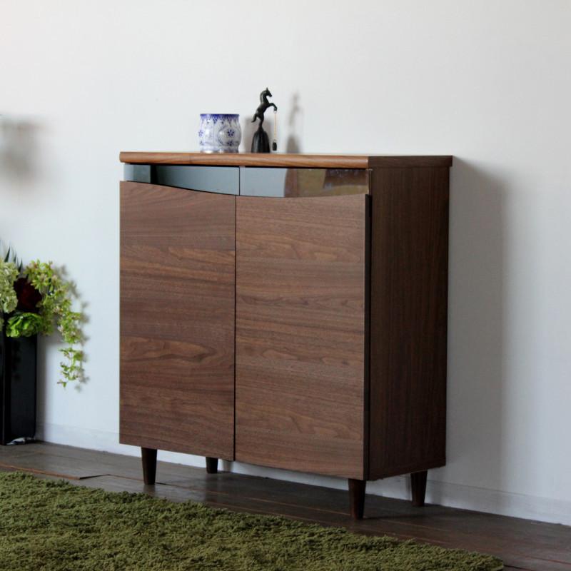 リビングボード 国産エッセル80リビングボード ナチュラル ブラウン リビングボード 国産エッセル80リビングボード ナチュラル ブラウン