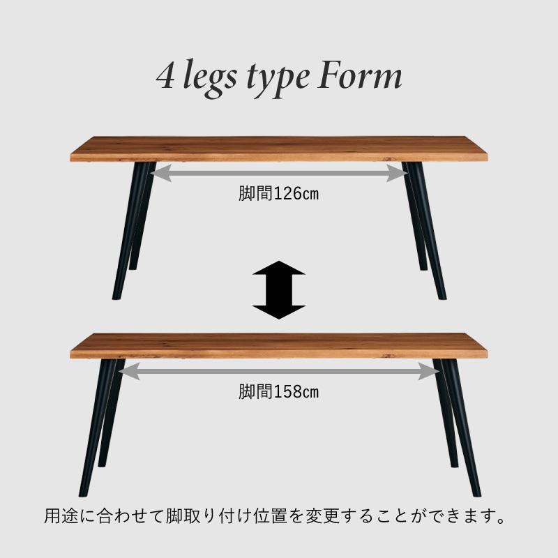 【新商品】 ダイニングテーブルセット 6人掛け 6人用 200cm ダイニングセット 7点 天然木 無垢材 回転式チェア インダストリアル オーク クードゥ ラフィ 【OCQ1586541345】(56320円)