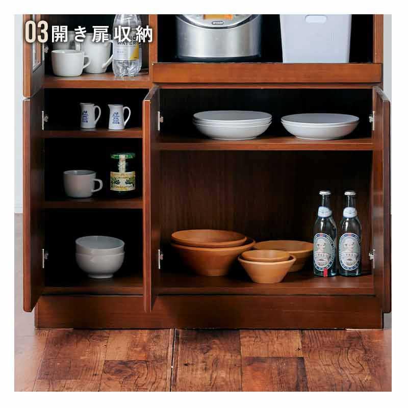 KAGUWORLD 国産 食器棚 幅90 電子レンジ台 完成品 キッチン KAGUWORLD 国産 食器棚 幅90 電子レンジ台 完成品 キッチン