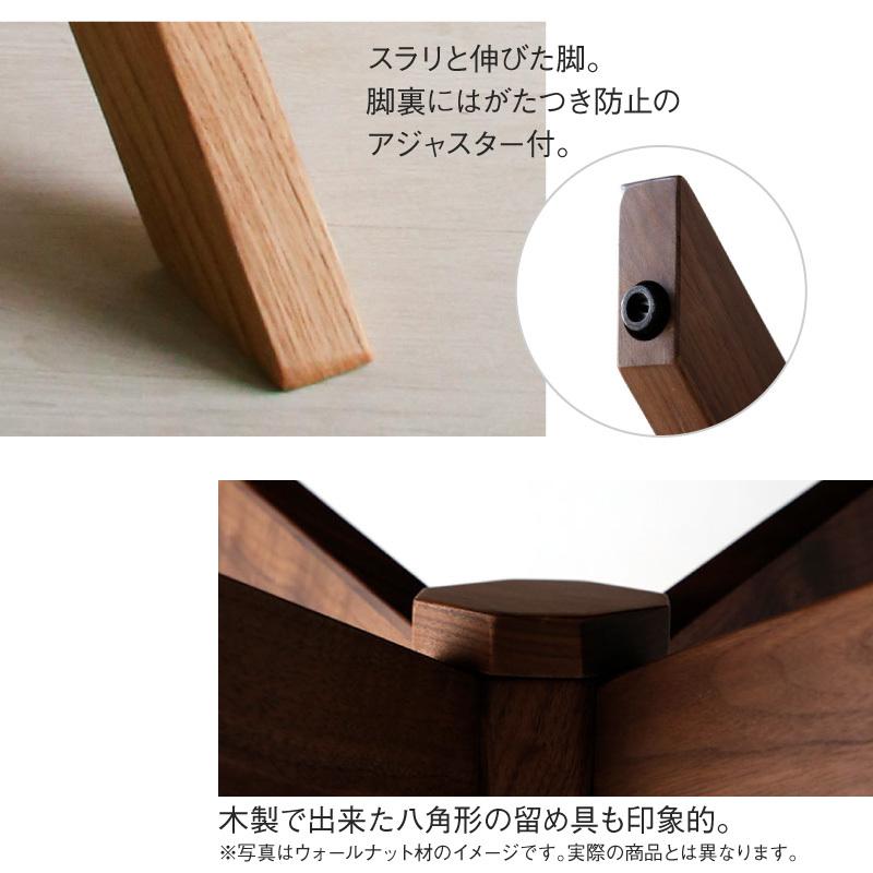 KAGUWORLD ダイニングテーブル テーブル単品 天然木 オーク 食卓用