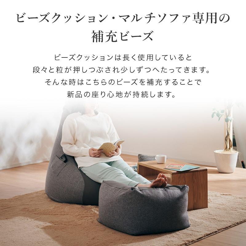 KAGUWORLD 極小 粒 補充用ビーズ ビーズクッション 発泡ビーズ 補充