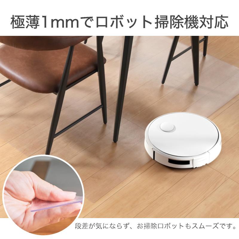 KAGUWORLD ダイニングマット PVC 180×180 PVCマットリビング マット 撥