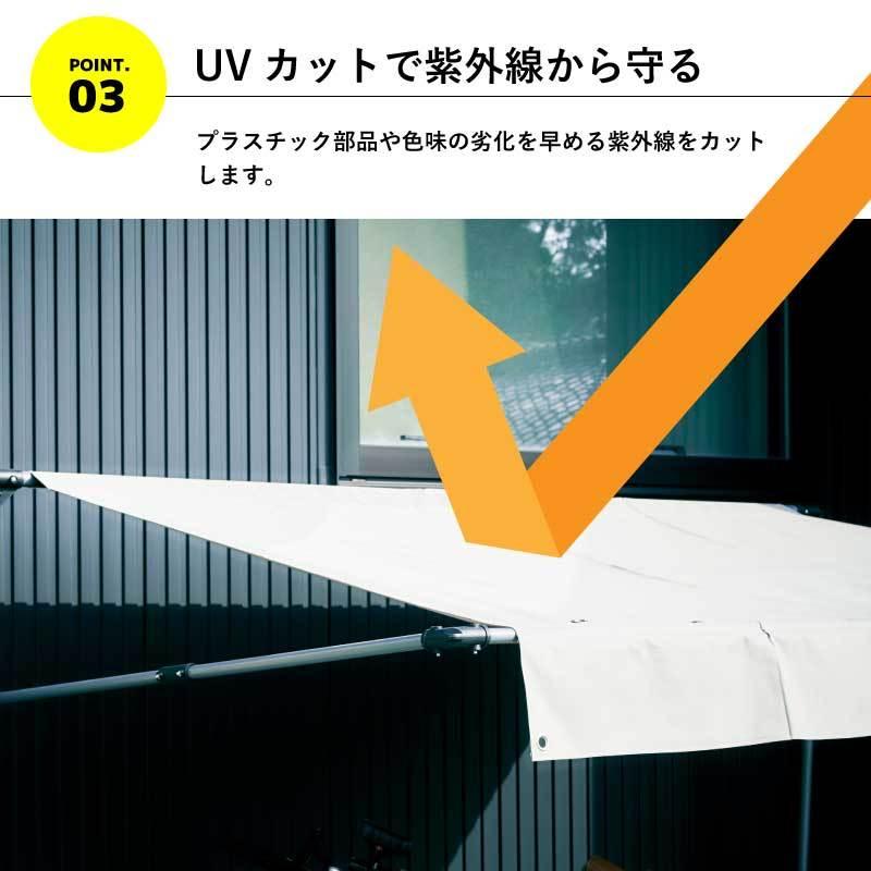 サイクルガレージ L 3台用 2台用 Lサイズ 物置 屋外 自転車 バイク 収納 倉庫 物置き 庭 屋外用 ガレージ 簡易ガレージ 駐輪場｜kagu-world｜06