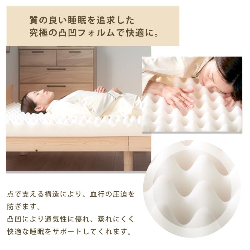 KAGUWORLD ウレタンマットレス 一枚ものプロファイル 10cm 25D ダブル