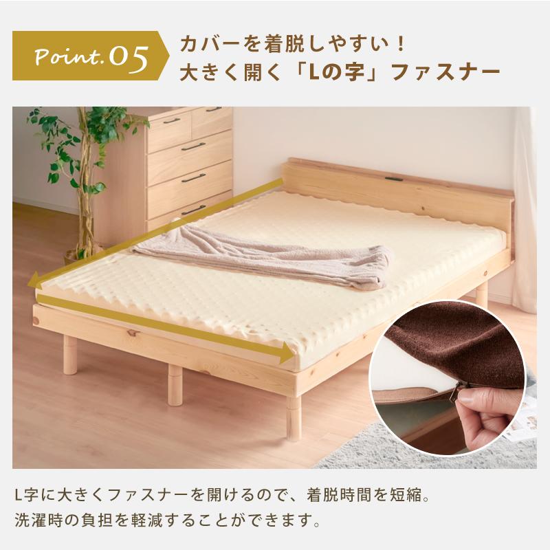 KAGUWORLD ウレタンマットレス 一枚ものプロファイル 10cm 25D ダブル