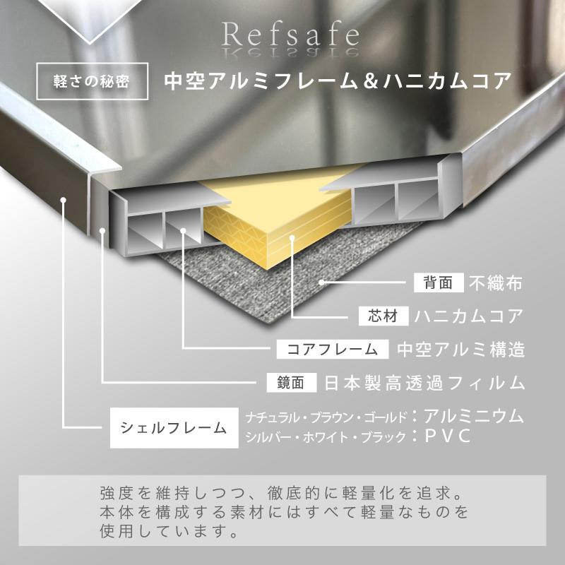 KAGUWORLD 割れない鏡 超軽量 ミラー アルミ ソフトミラー 鏡 縦 KAGUWORLD 割れない鏡 超軽量 ミラー アルミ ソフトミラー 鏡 縦