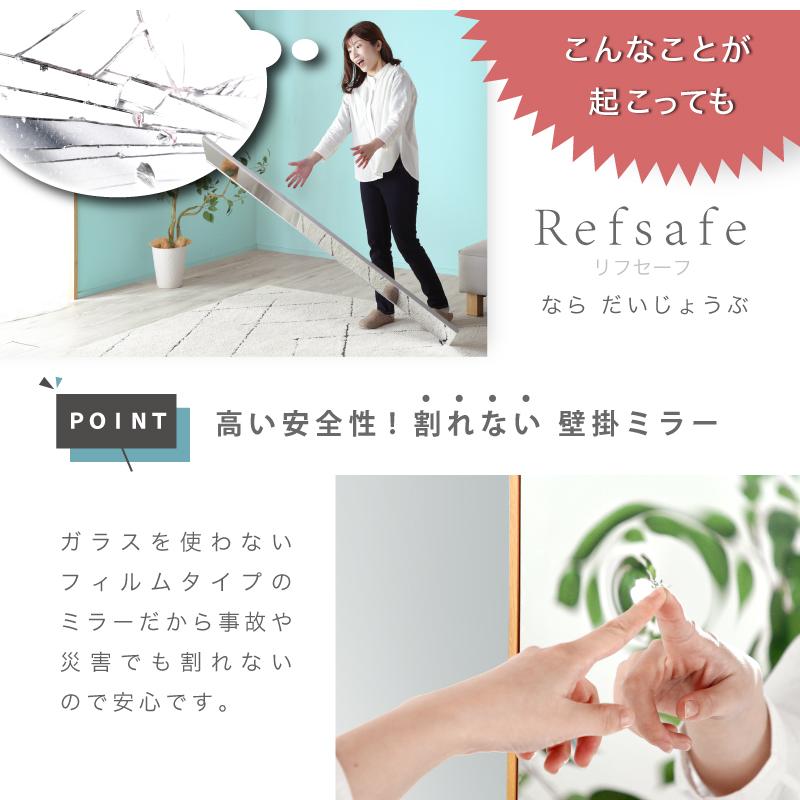 KAGUWORLD 超軽量 強力 マグネット付き ミラー 割れない鏡 アルミ